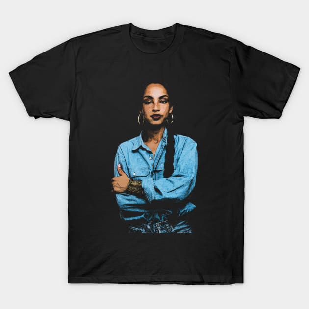 Sade Adu / Classic 90s T-Shirt by Rooscsbresundae